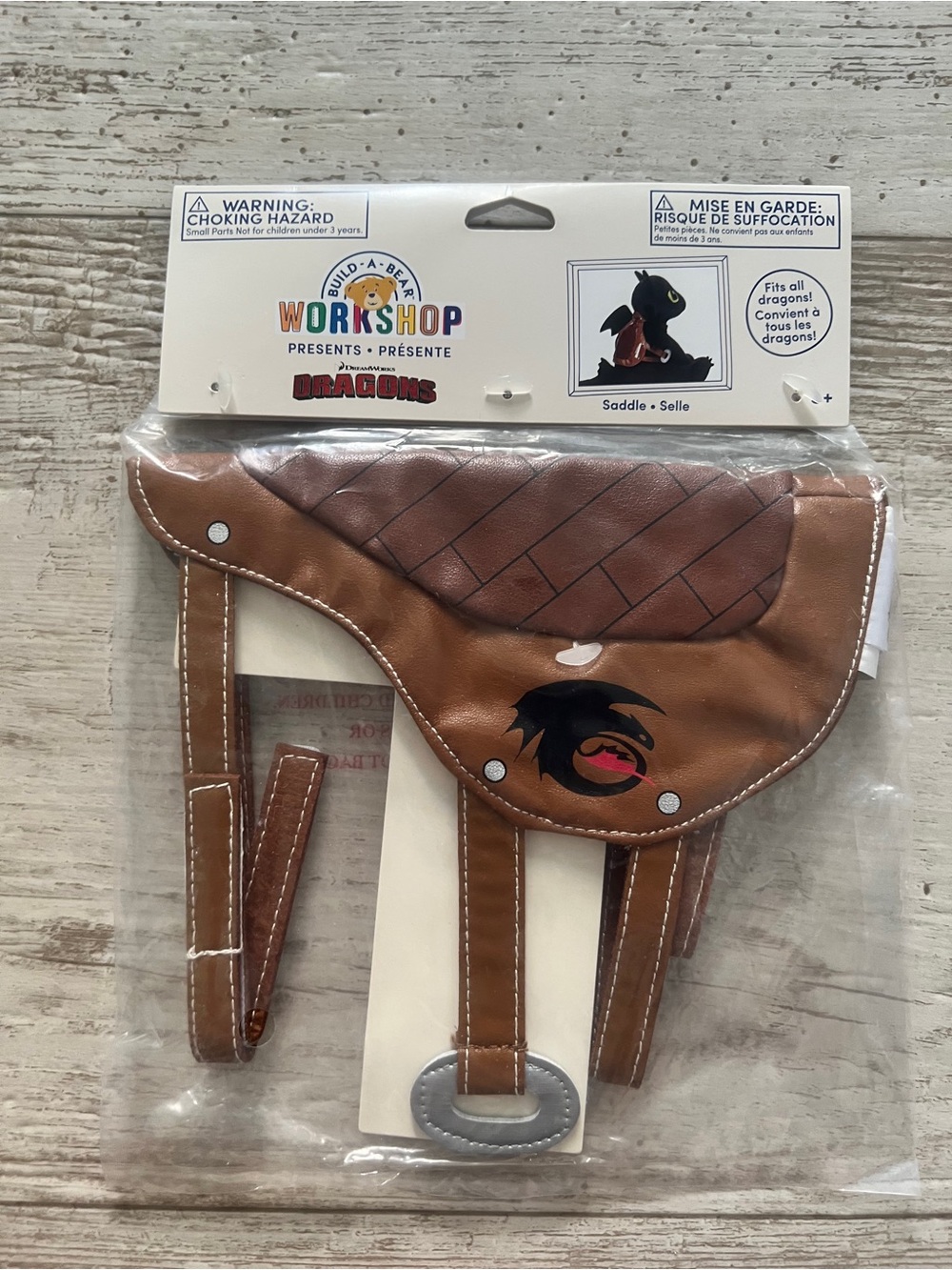 Build A Bear DreamWorks How to Train Your Dragon
Toothless Saddle Accessory